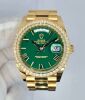 Rolex Day-Date 40 Arabic Date Calendar Green Lacquer 228348RBR (2022) - 4