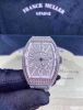 Franck Muller Vanguard 32mm, custom iced in diamonds #MK1278 - 2