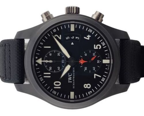 IWC IW388001 Pilot Chronograph Top Gun 46mm 2015 Box