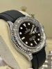 Rolex Yachtmaster 40mm Baguette Custom Diamond Bezel #MK1272 - 2