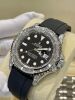 Rolex Yachtmaster 40mm Baguette Custom Diamond Bezel #MK1272 - 3