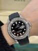 Rolex Yachtmaster 40mm Baguette Custom Diamond Bezel #MK1272 - 4