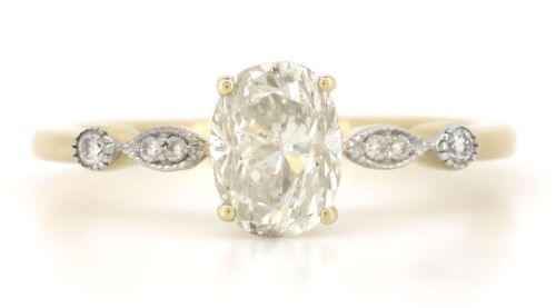 14K Yellow Gold, Light Fancy Yellow Diamond, Dress Ring