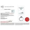 14K White Gold and Diamond, Halo Ring - 4