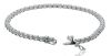 18K White Gold lab grown Diamond Bracelet - 2