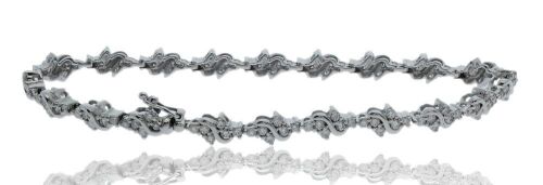 18K White Gold Diamond Bracelet