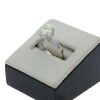 18K White Gold Diamond Engagement Ring - 8