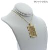 18K Yellow Gold Pendant - 3