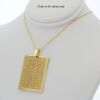 18K Yellow Gold Pendant - 5