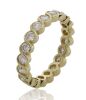 18K Yellow Gold Diamond Eternity Ring - 2