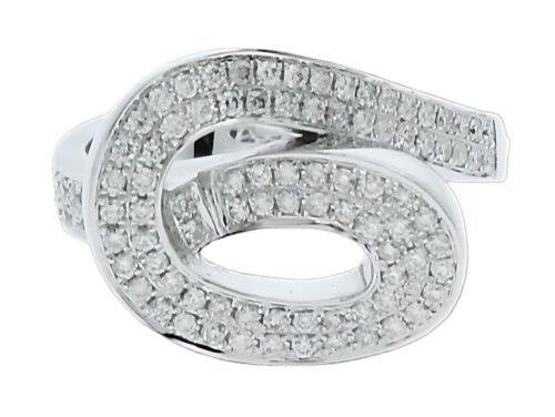 18K White Gold Diamond Dress Ring