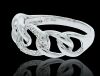 18K White Gold Diamond Dress Ring - 3