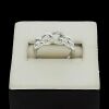 18K White Gold Diamond Dress Ring - 6