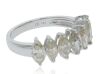 18K White Gold Diamond eternity ring - 4