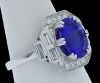 18K White Gold Tanzanite and Diamond Dress Ring - 5