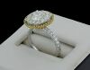 18K White Gold Diamond Ring - 8