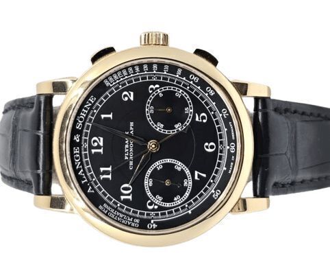 A. Lange & Sohne 1815 Black Chronograph 414.031 Deployant (2021)