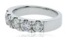 18K White Gold Diamond enternty ring - 2