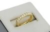 18K Yellow Gold Eternity Diamond ring - 4