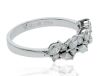 18K White Gold Marquise cut Diamond Dress Ring - 3