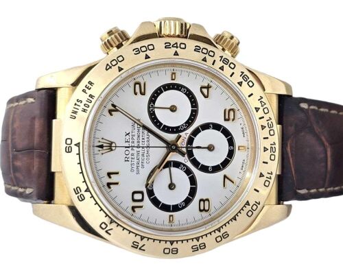 Rolex 16518 Daytona Zenith 18k Yellow Gold 40mm 1993 S Serial