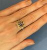 18k Yellow gold ring set with a 0.94ct natural Tanzanite and 0.63cts of Diamonds - 3