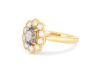 18k Yellow gold ring set with a 1.36ct natural colour change Sappphire & 0.66cts of F/VS Diamonds - 2