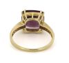 14K Yellow Gold, Tourmaline and Diamond, Classic Ring - 3