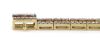 14K Yellow Gold, Multi-Coloured Sapphire and Diamond, Line Bracelet. - 7