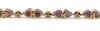 14K Yellow Gold, Ruby and Diamond, Line Bracelet - 4