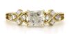 14K Yellow Gold and Diamond, Decorative Dress Ring