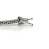 14K White Gold, 2.97ct TDW Diamond, Tennis Bracelet - 5