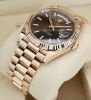 Rolex Day Date 228235 Rose Gold Brown Motif Dial - 4