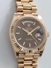 Rolex Day Date 228235 Rose Gold Brown Motif Dial - 6