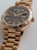 Rolex Day Date 228235 Rose Gold Brown Motif Dial - 7