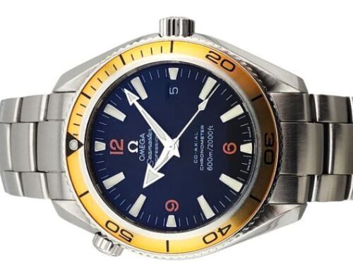 Omega 2209.50 Seamaster Planet Ocean 42mm 2006 Box & Papers