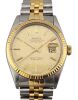 Rolex 16013 Datejust Two Tone Linen Dial 36mm 1986 9.1M Serial - 2