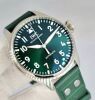 IWC Big Pilot Pilots Watch 43 Green Dial Watch IW329306 - 4