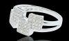 18K White Gold Diamond Dress ring - 2