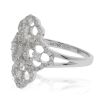 18K White Gold Diamond Dress ring - 2