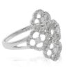 18K White Gold Diamond Dress ring - 3