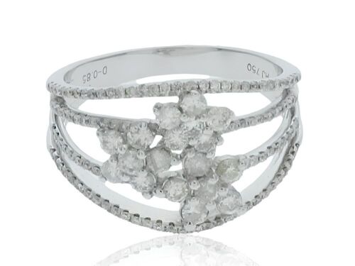 18K White Gold Diamond Dress ring