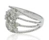 18K White Gold Diamond Dress ring - 2