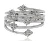 18K White Gold Diamond Dress ring