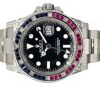 Rolex GMT Master II 116710LN Aftermarket Diamonds