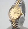 Rolex 15053 Oyster Perpetual Date Two Tone Diamond Dial 34mm 1988 R Serial - 3