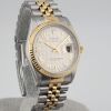 Rolex 16233 Datejust Two Tone Pyramid Dial 36mm 1998 U Serial - 2