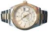 Rolex Sky-Dweller,Steel & 18k Yellow Gold 42mm White Dial #MK1256