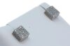 9K Rose Gold Diamonds stud earrings - 5