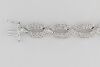 18K White Gold Diamond flexible link bracelet - 3